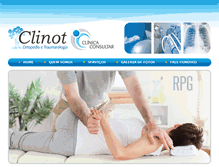 Tablet Screenshot of clinot.com.br